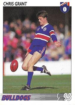 1993 Select AFL #110 Chris Grant Front